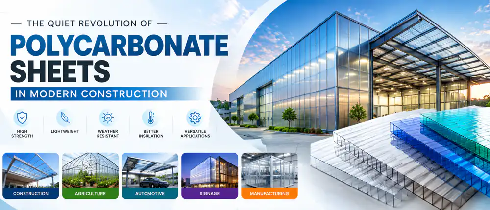 The Quiet Revolution of Polycarbonate Sheets in Modern Construction