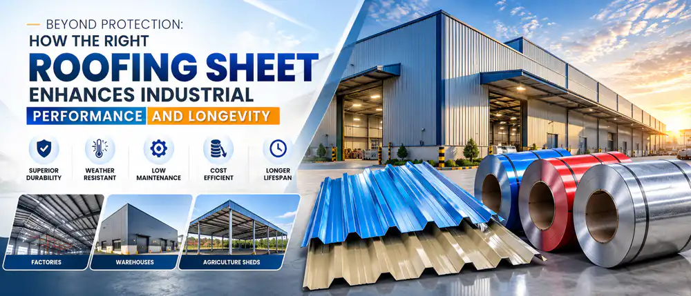 How the Right Roofing Sheet Enhances Industrial Performance and Longevity